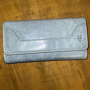 Frye Turquoise Leather Melissa Wallet